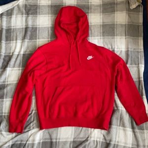 Red Nike Hoodie